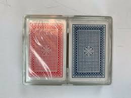 80's Vintage Poker Black Jack Playing Cards Sealed and Clear ...