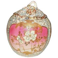 Similar Items to Japanese Meiji Moriage Porcelain Tea Jar