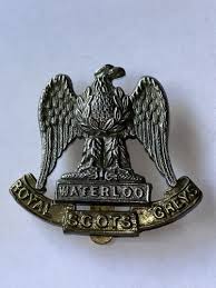 Royal Scots Greys British Military Cap Badge | eBay UK