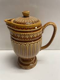 Vintage Decorative Embossed Teapot - Etsy