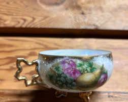 1950's Royal Sealy Japanese Teacup W/colorful Reticulated ...