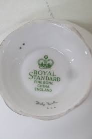 Royal Standard Fine Bone China Teacup Pink Cabbage Rose ...