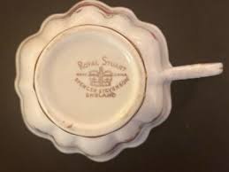 Vintage Royal Stuart Spencer Stevenson Rose Teacup And ...