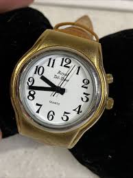 Ladies Gold Tone Royal Tel-Time Analog Talking Watch New Battery Working | eBay