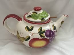 Margie's Garden Teapot | eBay