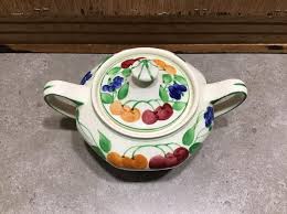 Vintage Royal Tudor Ware Sugar Bowl With Lid Barker Bros Cherry Grape Made in England Fruit Pattern - RARE - Etsy Israel