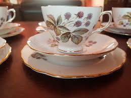 Vintage 21 Piece BRAMBLES Royal Malvern Tea Set. Blackberries. No Teapot | eBay