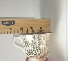 Vtg. Vale Genuine Bone China Gold Flower Cup & Saucer Made In Longton England | eBay