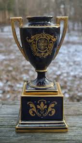 Antique Royal Vienna Porcelain Cobalt Blue With Lady Mini Urn Signed - Etsy Australia