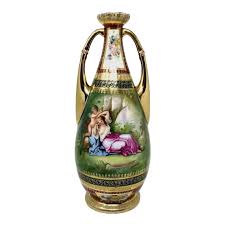 Early 20th Century Antique Royal Vienna Style Porcelain Vase ...