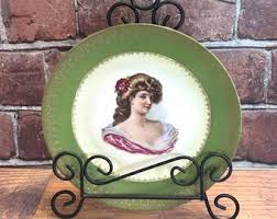 Antique Royal Vienna Portrait Plate Beehive Mark Signed G ...