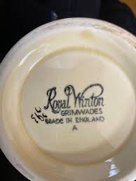 Vintage 1940's Royal Winton " National Dances " Tea Set ...