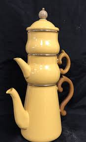 RARE! Victoria & Richard MacKenzie Childs Yellow Gold Enamel ...