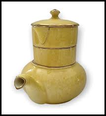 Yellow Royal Winton Grimwades Stacking Teapot. For Sale at ...