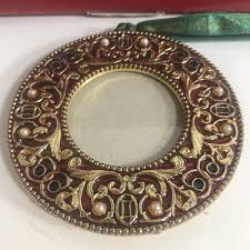 Vintage Kurt Adler Vatican Collection Enameled ORNAMENT Picture Frame MIB | eBay