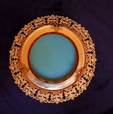 Moroccan Brass Cake Stand and Tray - Showcase Your Desserts in Style - Etsy