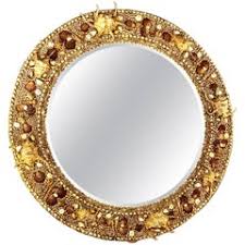 Maitland Smith Round Mirror - 3 For Sale on 1stDibs | maitland smith mirror