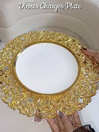 Replying to @Ehleeh Mercado Pasio Elegant Dinner Charger Plates #dinne... | TikTok