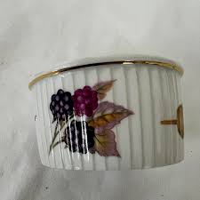 Royal Worcester Evesham Gold Ramekin | Chairish