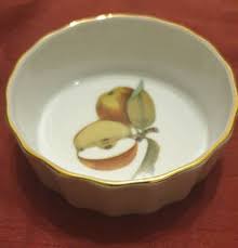 Evesham Gold, Royal Worcester, Gold Edge, Flan Dish, Small ...