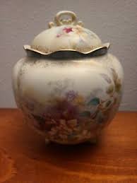 ANTIQUE RS PRUSSIA BISCUIT JAR | eBay