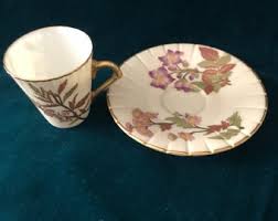 Royal Worcester Demitasse Teacup and Saucer - Etsy