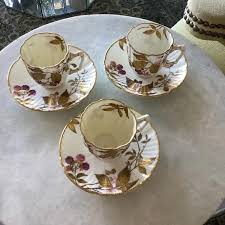 Aynsley vintage | Dining | Aynsley Demitasse Cups Saucers ...