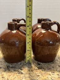 4) Vintage Lot Roycroft Pottery East Aurora NY Little Brown Jugs 5 1/2” Tall | eBay