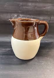 Roseville, O. RRP Co. Pottery Milk Pitcher, 6 inches tall | eBay