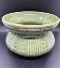 USA Pottery RRP Roseville OH Planter Spittoon Shape 1934 | eBay