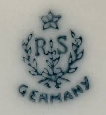 R S Germany Hand Painted Floral Porcelain Ceramic Relish Celery Dish | eBay