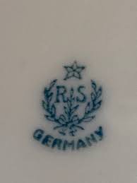 Vintage R&S Decorative Hand Painted Plate - Etsy