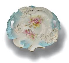 Beautiful RS Prussia Handled Plate - Etsy UK
