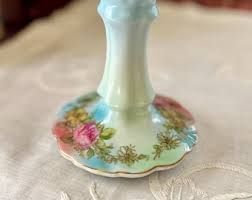 RS Prussia Hatpin Holder: Antique Victorian Floral Porcelain ...