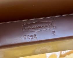 Vintage Rubbermaid Brown Plastic Mail Organizer - Etsy