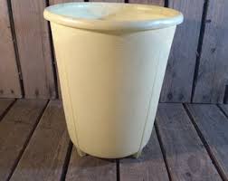 Vintage Trash Bucket - Etsy