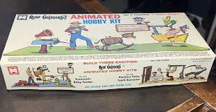 1965 Rube Goldberg's Animated Hobby Model Kit Hillbilly Back Country Theme Used | eBay