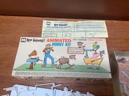 Rube Goldberg's Animated Hobby Model Kit Back Scrubber & Hat Remover Open Box | eBay