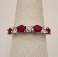 Ruby & Diamond Band – S. E. Joseph Jewelers