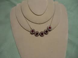 Niassa Mosambique Oval Red Rubies w White Topaze 14.5 ctw in ...