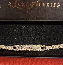 Lady Alexis Genuine Ruby And Simulated Diamond Bracelet | eBay
