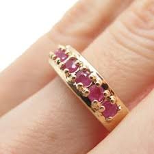 Ross Simons Gemstone Ring Ruby Fine Rings for sale | eBay