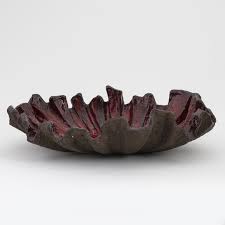 Unique XXL D and Brown Ceramic by Eila Munkki Sweden 1960 ...