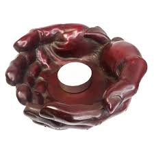 Resin Offering Hands Bowl – Dharma Treasures