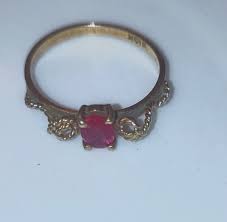 Antique 10k Gold Yellow Gold True Real Authentic Oval Cut ...