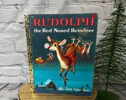 Vintage 1978 Little Golden Book, “rudolph the Red Nosed ...