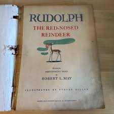 Montgomery Ward 1939 Book 1st Edition Rudolph Red Nose Reindeer by Robert May | eBay