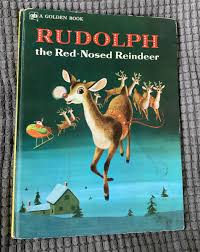 Vintage Rudolph the Red-Nosed Reindeer, Golden Book, Richard ...