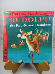 Little Golden Book And Cassette Rudolph The Rednose ...