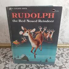 Vintage Children's Book, Book Rudolph Red Nosed Reindeer Barbara Hazen 1974 Richard Scarry Big Golden Book, Holiday Classic Hardcover - Etsy